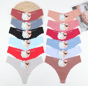Culottes <span class=keywords><strong>string</strong></span> invisibles pour <span class=keywords><strong>femme</strong></span>, taille basse, effet ventre plat, respirantes, anti-frottement, pour le quotidien et l'été - Product Image 5
