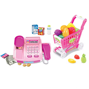 Supermarché jouer ensemble commercial panier meilleur <span class=keywords><strong>jouet</strong></span> <span class=keywords><strong>caisse</strong></span> <span class=keywords><strong>enregistreuse</strong></span> - Product Image 1