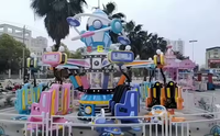 New Design Fun Fair Équipement Enfants Carnaval Jeu Mécanique Parc D'attractions Carrousel Rotatif Self Control Plane Rides à vendre