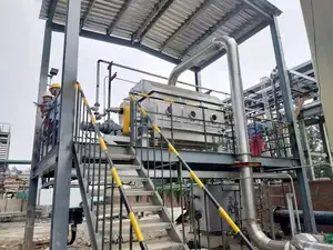 Essiccatore a doppio tamburo istantaneo industriale per alimenti chimici per alimenti per bambini essiccatore a tamburo rotante per lievito secco attivo - Product Image 6