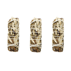Colección de un Solo Paquete: Incienso de Aromaterapia con Salvia Blanca Californiana Auténtica Americana, Palo Santo Peruano y Varilla de Cedro, con <span class=keywords><strong>Fuego</strong></span> - Product Image 4