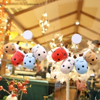 Personnalisé 12cm Mignon Poire Thé Au Lait En Peluche En Peluche Porte-clés Boba Porte-clés Pendentif Confortable Poupée En Nylon avec Doublure En Coton PP Sac En Maille