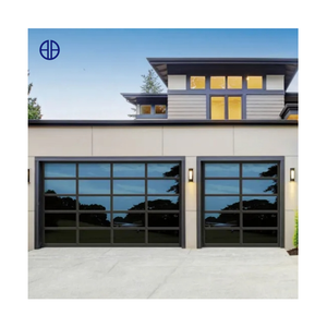 Vente en gros Télécommande pour porte de <span class=keywords><strong>garage</strong></span> en aluminium Perspective Portes de <span class=keywords><strong>garage</strong></span> isolées en verre - Product Image 4