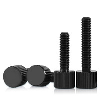 Vis moletée réglable à tête plate en acier inoxydable M2 M3 M4, personnalisable OEM ODM, pour appareils électroménagers