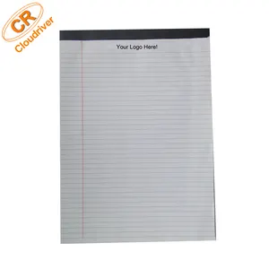 Wholesale Eco Custom Logo Printed Office School A4 A5 Desk Paper Notepad Writing Journal Legal Note Pads