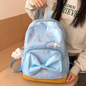Nouveau sac à dos de voyage coréen, motif dessin animé, antivol, imperméable, mignon avec nœud, grande capacité, style <span class=keywords><strong>campus</strong></span>, pour filles, primaire et secondaire - Product Image 6