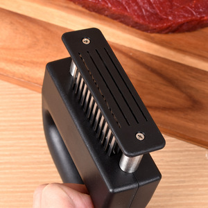 肉テンダライザーツールステンレス鋼超鋭利な針刃安全ロック付き耐久性のある肉テンダライザー - Product Image 6