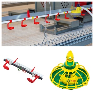 Equipo Agrícola, Comederos/Bebederos Automáticos para Pollos de Engorde, Línea de Alimentación/Bebederos Automáticos para Granjas Avícolas - Product Image 1