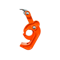 Pince de levage pour fûts d'huile TOYO-INTL 0,5T 1T avec chaîne en acier de classe 80, pince de levage pour fûts pour un levage et un transport sécurisés