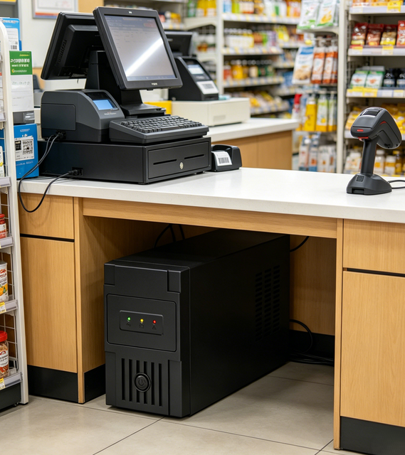 ST 3000VA Line Interactive UPS Backup for Office, Networking Devices, Router, POS Terminal with Intelligent Battery Control