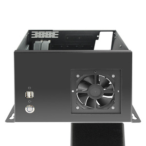 Châssis de montage mural deux disques durs de 2.5 pouces supportant le boîtier Slim mini-itx PC - Product Image 4