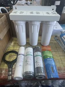<span class=keywords><strong>Filtre</strong></span> à eau transparent pour toute la maison de 10 pouces, vente en gros d'usine, avec débit élevé et filtration en 3 étapes - Product Image 2