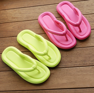 Ciabatte Infradito <span class=keywords><strong>da</strong></span> <span class=keywords><strong>Donna</strong></span> di Alta Qualità, Tendenza Moda Estiva, Colorate, con Suola Piatta in EVA, Sandali per Uso Domestico e Esterno - Product Image 2