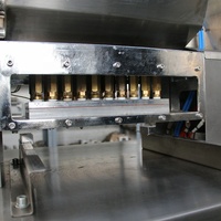 Línea de Producción de Máquinas Dosificadoras de Gomitas, Caramelos y Chocolate Semiautomáticas de Alta Eficiencia, Venta Caliente de Fábrica, 50KG/H, CE TUV
