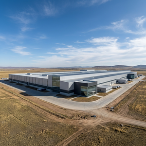 Entrepôt et atelier en structure métallique économique - Bâtiment en métal durable avec installation rapide pour le stockage des petites entreprises - Product Image 6