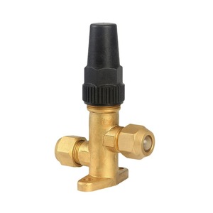Li Yongda Brass Angle Valve DG4 To DG16 Adjustable Check Valve For <b>Refrigeration</b> Systems Cut Off Type Atmospheric Pressure - Product Image 1
