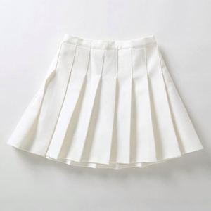 Nouvelle Arrivée 21622025 – Jupes Plissées pour Bébés Filles, Robes Courtes pour Tout-Petits, Tenue Décontractée Blanche et Rose Unie Style Preppy - Product Image 4