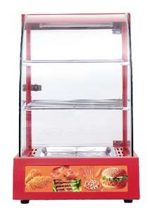 Vitrina Calefactora Infrarroja Pequeña para Alimentos, 0.5KW 220V, para Mantener Calientes Pasteles, Pizza, Productos de Panadería y Aperitivos - Product Image 2