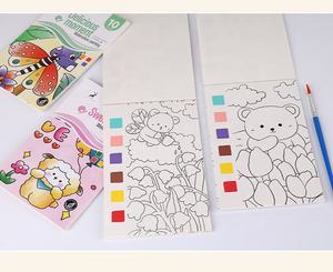 Livre de peinture pour enfants, livre de peinture à l'eau, livre de graffiti, livre de gouache, livre de peinture à l'eau portable de poche - Product Image 2