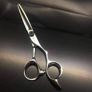 Tijeras profesionales de peluquería, tijeras planas de 6,0 pulgadas para diestros, tijeras plateadas para estilistas, fabricadas en Zhangjiagang - Product Image 3