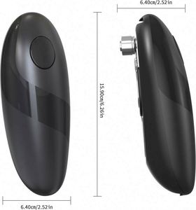 Automatic Plastic Can Opener All Sizes Smooth Edge Magnetic Design Hands-Free Kitchen Gadget Food Safety AA <b>Battery</b> Operated - Product Image 2