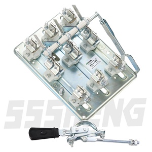 SSSHENG Disconnector RPS-1P-100Aナイフスイッチ100AヒューズスイッチDisconnector 3P IP00分離スイッチ - Product Image 3