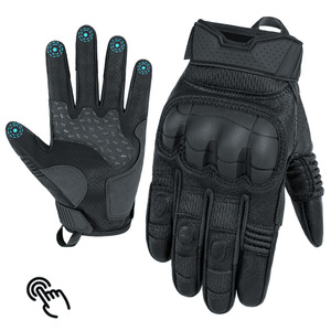 Guanti Tattici Sportivi da Esterno 2026 all'Ingrosso, in Microfibra Flessibile Senza Silicone, Touch Screen, per Caccia, Ciclismo e Tiro - Product Image 1
