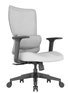 Silla de Oficina Ergonómica de Diseño Moderno con Reposacabezas Ajustable, Silla Ejecutiva Transpirable <span class=keywords><strong>Metta</strong></span> para Soporte Lumbar, Giratoria, con Gas, para Juegos - Product Image 4