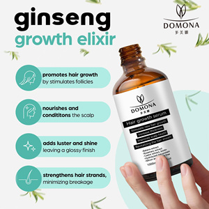 Serum Minyak Rambut Herbal Peppermint Organik Berkualitas Tinggi Merangsang Regenerasi Folikel Mempromosikan Rambut Lebih Lebat dan Sehat - Product Image 2