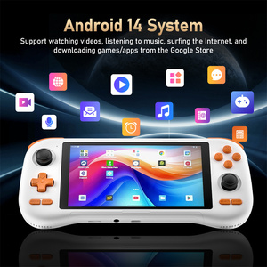 Consola de Juegos Portátil K56, Pantalla Táctil de 5.5'', Android 14, 5000 mAh, WIFI, Reproductor de Juegos Retro, Regalo - Product Image 2