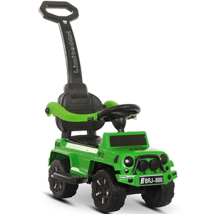 รถของเล่นเด็ก 2in1 แบบ 4 ล้อ พร้อมที่เข็นและปุ่มสตาร์ท รถบิดหมุนสำหรับเด็กเล็ก รถสไลด์พร้อมที่จับ - Product Image 3