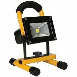 Holofote LED recarregável à prova d'água, refletor portátil para trabalho ao ar livre, luz de holofote, luz diurna 110V 220V, 20W 30W 50W 100W