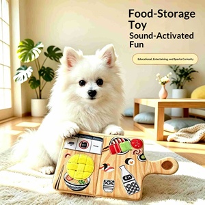 Jouet interactif durable pour chien : Distributeur de friandises style <span class=keywords><strong>livre</strong></span> pour dissimuler la nourriture, jouet de puzzle pour soulager l'ennui et enrichir votre animal. - Product Image 1
