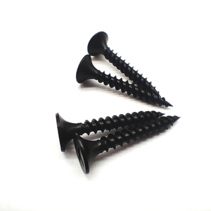 Vis à cloison sèche en acier galvanisé CRS à tête trompette, filetage grossier et fin, pointe fine, fabriquée en Chine - Product Image 2