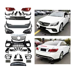 Kit de Carrocería para Coupé W207 2011-2013, Actualización 2014-2016 AMG, Parachoques Delanteros/Traseros, Faros Antiniebla, Luces Traseras, Clase E de Benz, Universal - Product Image 1