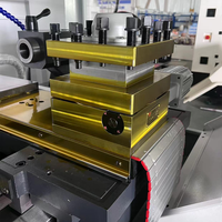 Tour CNC horizontal numérique haute précision CK6163 à usage moyen, diamètre de balancier GSK 630 mm, système à guidage haute rigidité