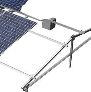 Toptan ev GÜNEŞ PANELI çatı montaj köşebentleri alüminyum düz çatı güneş montaj sistemi yapısı
