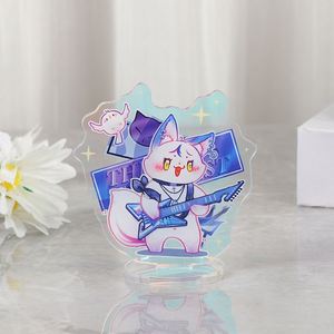 Présentoir en acrylique personnalisé, double face, transparent, pour figurine anime, carte à collectionner, ou photo de célébrité - Product Image 3
