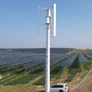 Vente d'usine : Éolienne verticale 5 kW (5000 W) 220 V/380 V pour usage industriel et domestique - Product Image 4