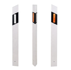 Poste delineador de Material de <span class=keywords><strong>Pvc</strong></span>, reflectante, seguridad en carretera, advertencia - Product Image 4