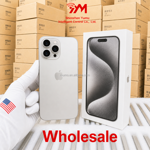 Venta al Por Mayor de Teléfonos Móviles Usados <span class=keywords><strong>iPhone</strong></span> 15 Pro Pro Max 128GB/256GB Desbloqueados a Bajo <span class=keywords><strong>Precio</strong></span>, Condiciones A+/B, 8GB de Almacenamiento, Los Más Baratos - Product Image 1