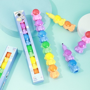 ปากกาไฮไลท์รูปนักบินอวกาศดีไซน์สร้างสรรค์ใหม่ <span class=keywords><strong>5</strong></span> สี ของขวัญส่งเสริมการขายสำหรับธุรกิจ - Product Image 4