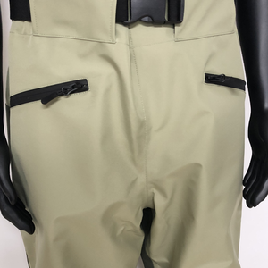 <span class=keywords><strong>Cuissardes</strong></span> de pêche noires imperméables et respirantes en néoprène avec ceinture et <span class=keywords><strong>chaussettes</strong></span> doublées en néoprène - Product Image 3