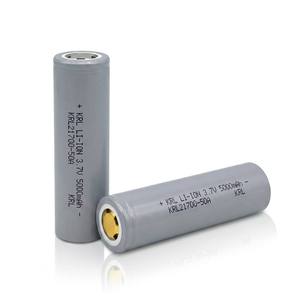 KRL KC CE 认证 <span class=keywords><strong>3</strong></span>.7V 21700 4000mAh 可充电固态磷酸铁锂电池芯 PCB 保护 2000 次循环 -20-+60 60g - Product Image 1