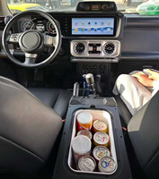 Autoradio Android à double écran de 12,3 pouces, tableau de bord numérique automatique pour Toyota Land Cruiser FJ 2007-2022