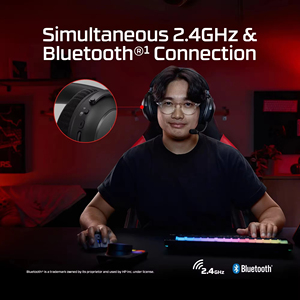Casque de jeu sans fil HyperX Cloud Alpha II, haut-parleurs à double chambre de 53 mm, micro anti-bruit détachable pour PC PS5 Switch Xbox - Product Image 4