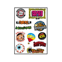 Étiquettes autocollantes de fruits personnalisées à séchage UV, en vinyle, PVC, imperméable, avec impression, Logo, sur mesure, pour fabrication d'aliments, pièces