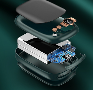 5V 2.1A display A LED della ragazza scaldino della mano banca di potere 10000mah - Product Image 5