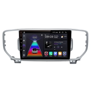 Junsun Autoradio Carplay Android pour <span class=keywords><strong>KIA</strong></span> Sportage 4 QL 2016-2018 Lecteur DVD de voiture Unité principale de voiture Multimédia - Product Image 1
