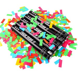 Suministros de vacaciones Otras decoraciones de <span class=keywords><strong>fiesta</strong></span> Festive Sparkle Celebration Novedad Artículo Boda Cañón de papel colorido - Product Image 2